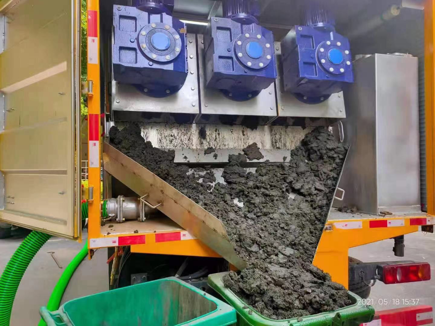 调楼镇化粪池清掏城市维护站-泥浆净化干湿分离处理